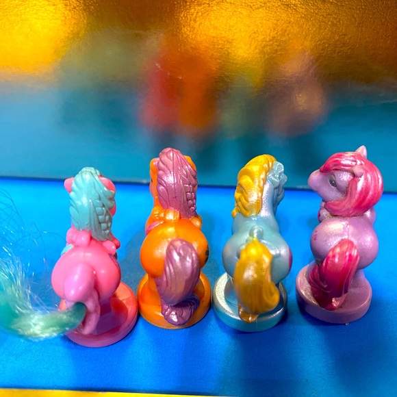 MY LITTLE PONY G1 80’s PETITE PONIES PRETTY N PEARLY PONIES & A PONY TAILS PONY - Picture 5 of 15